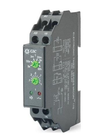 SIGNAL OFF DELAY TIMER 12RDT4 DIN Rail
