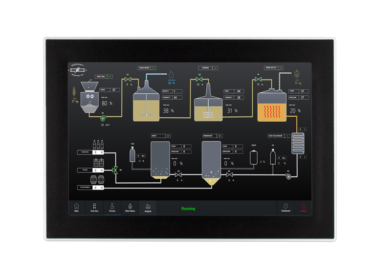 Pixsys TD820-2ETH-A HMI with Soft Logic